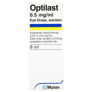 optilast 0.5mg eye drops packaging - buy antihistamine online