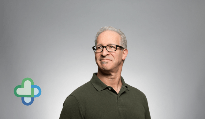 man with hair loss smiling - buy cheap hair loss treatment online